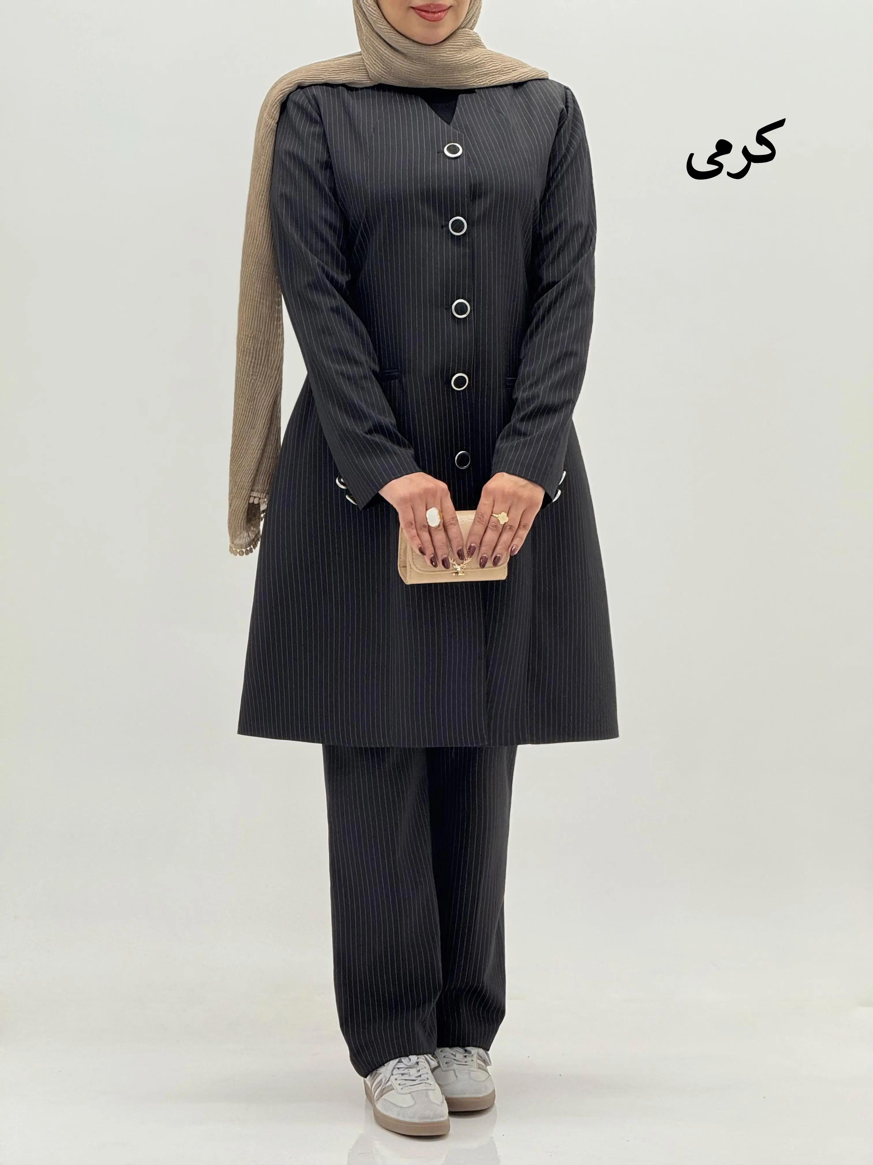 4020-کت شلوار اداری کارمن (ایراددار)